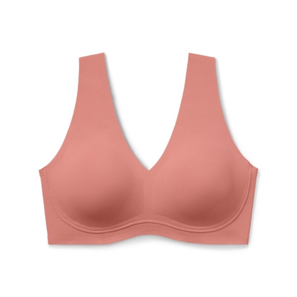 TRUE & CO BRAND NEW BODY LIFT V-NECK FULL CUP BRALETTE SIZE S - Picture 6 of 12